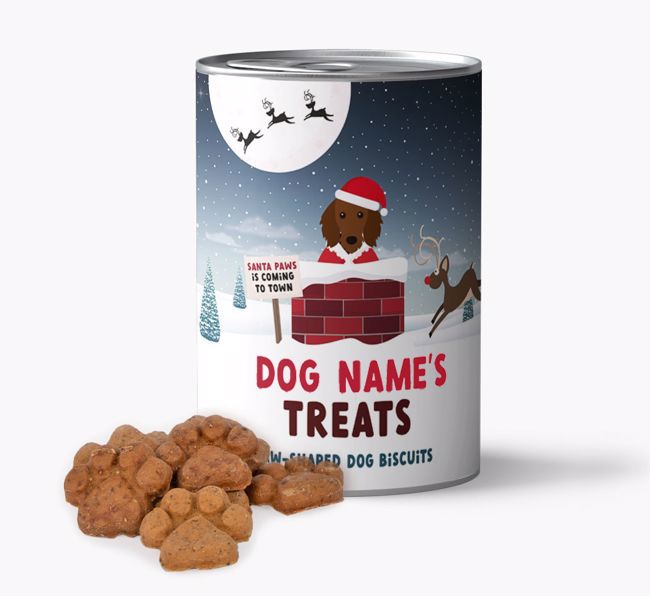 Santa Paws: Personalised {breedFullName} Biscuits